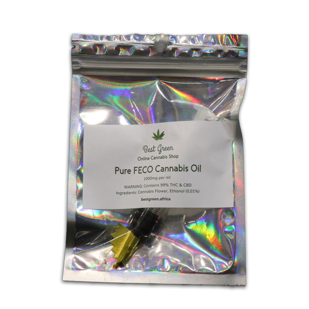 Pure FECO THC & CBD Oil 3000mg (3x1000mg)