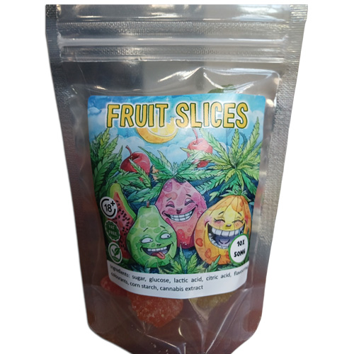 Vegan Gummies - Fruit Slices 100mg (10x10mg)